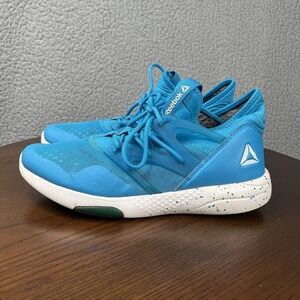 Reebok Hayasu Shoes Womens Size 9 Running  Blue White Athletic‎ Sneakers BD4669